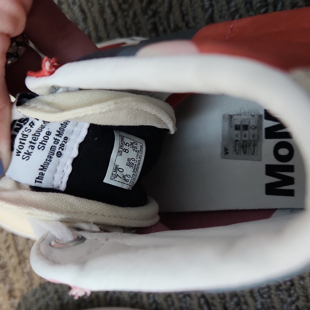 Vans + MoMA Sk8Hi Lyubov Popova Sneakers Men's Size 7 Women's Size 8.5 - Picture 7 of 16